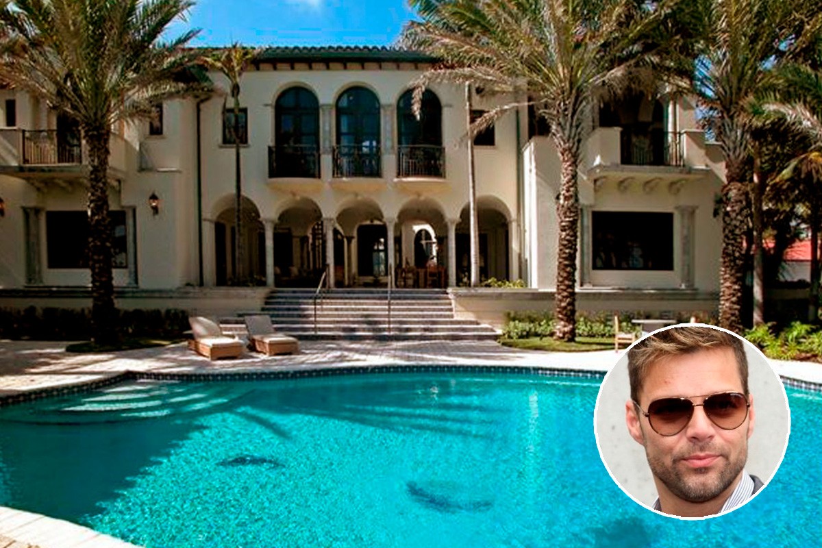 Ricky Martin vende casa con lo sconto in Florida (galleria)