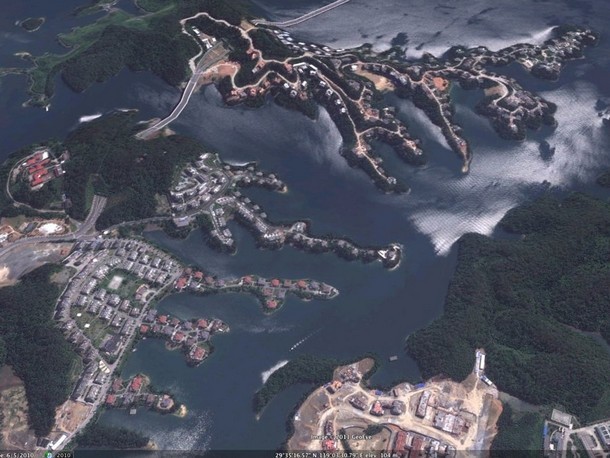 12 città fantasma viste dall'alto (cina)