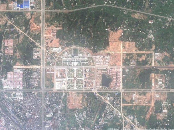 12 città fantasma viste dall'alto (cina)