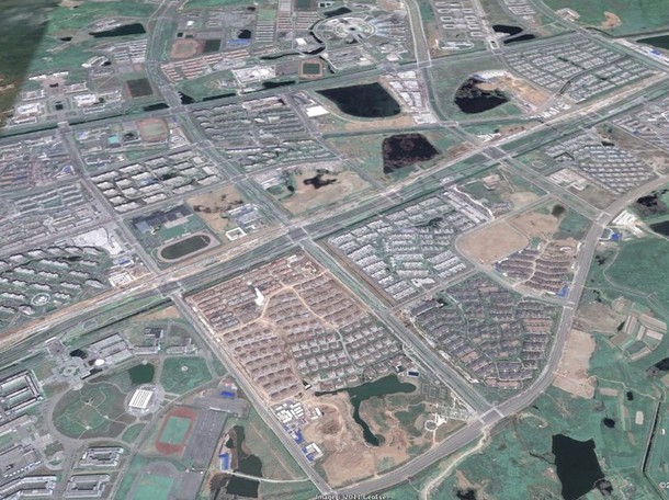 12 città fantasma viste dall'alto (cina)