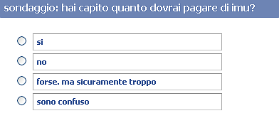 Sondaggio: hai capito quanto dovrai pagare di imu?