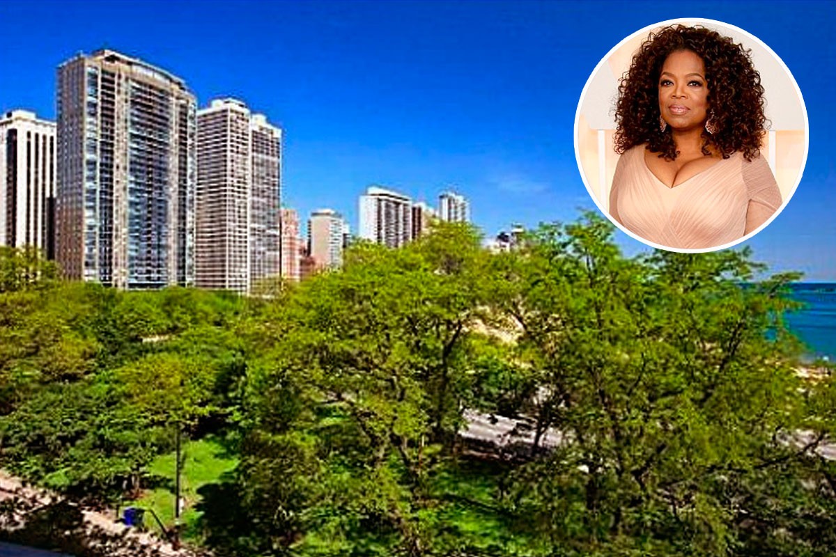 Oprah Winfrey mette in vendita il suo appartamento di Chicago alla metà del prezzo d'acquisto