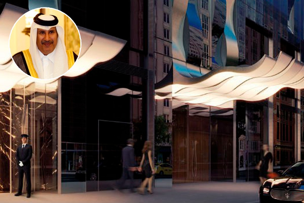 Il primo ministro del qatar disposto a spendere 100 milioni di dollari per l'attico più caro di new york