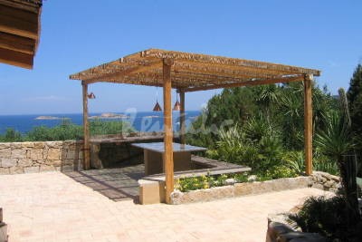 Casa del week-end: villa immersa in un parco privato e affacciata sul mare della costa smeralda