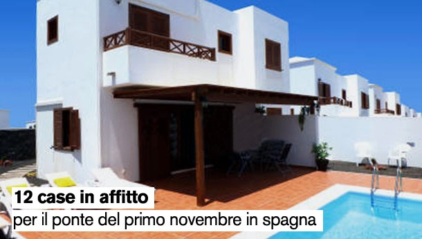 Le migliori case in affitto per il ponte del primo novembre in Italia, spagna e portogallo