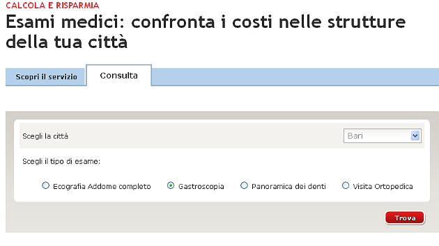Salute, ma quanto ci costi? scopri i prezzi delle prestazioni sanitarie (tabelle città)