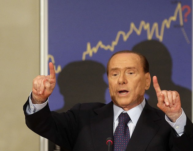 Berlusconi parlerà in pubblico dopo che gli italiani avranno pagato l'imu