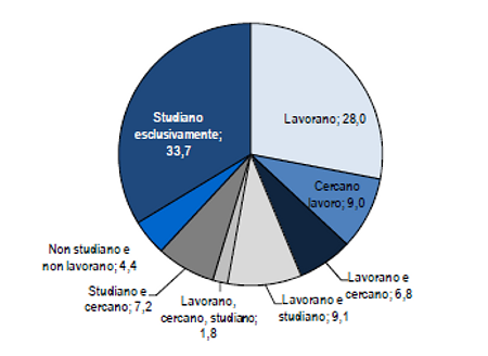 Immagine del giorno: la condizione lavorativa dei diplomati italiani
