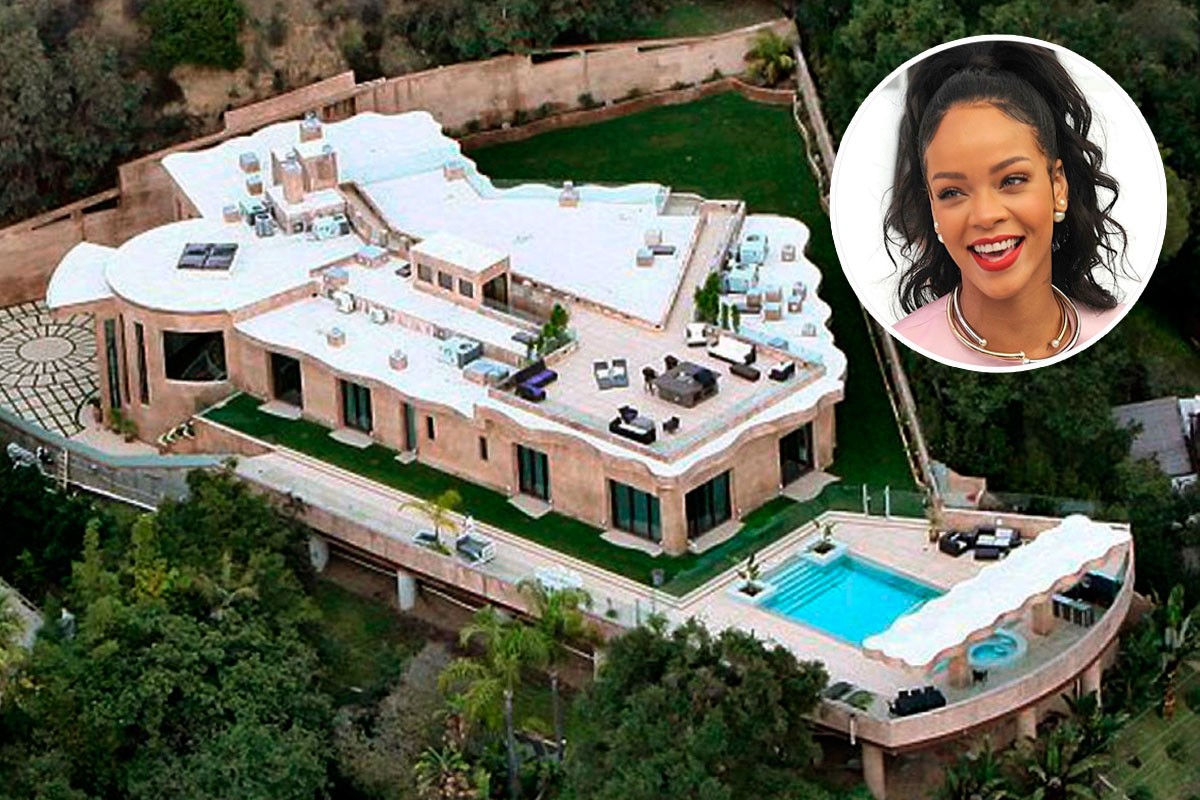 Rihanna si regala una villa da 9 milioni di euro a Los Angeles (fotogallery)