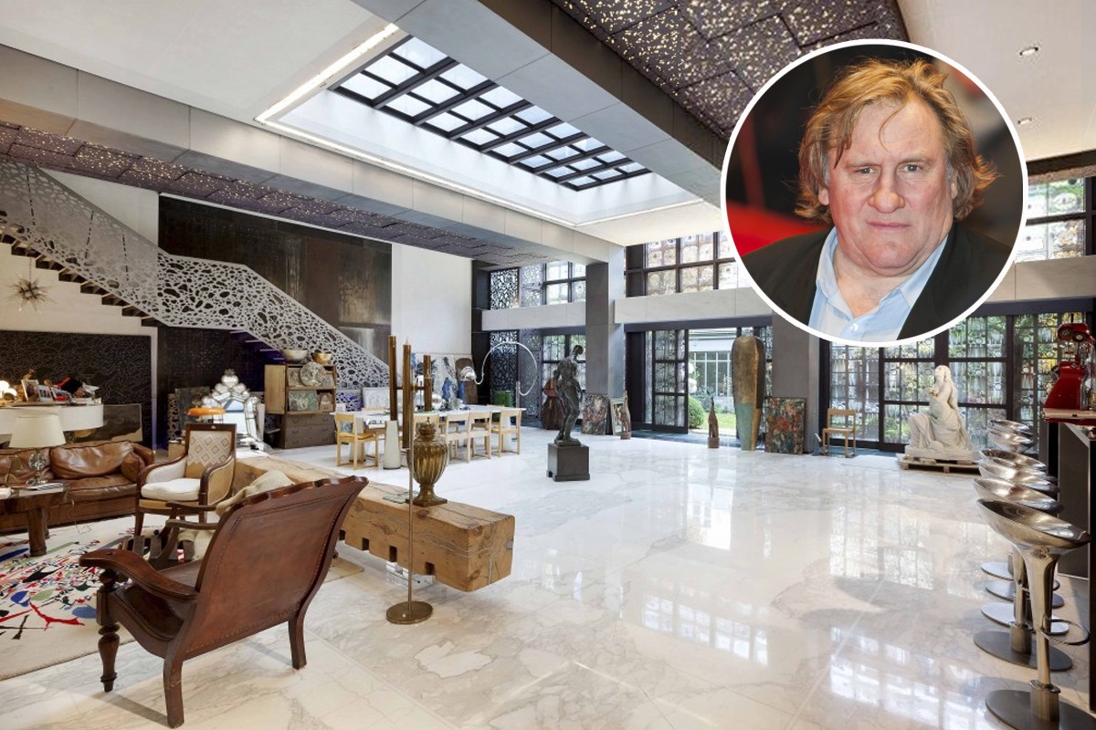 Via dalle tasse di Hollande: Depardieu vende il suo palazzo a Parigi per 50 milioni di euro (fotogallery)