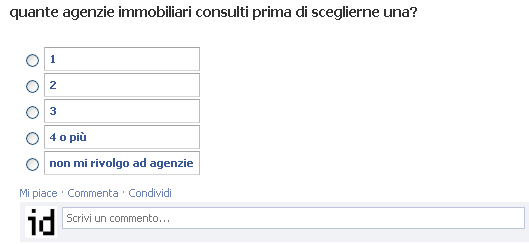 Sondaggio: quante agenzie immobiliari consulti prima di sceglierne una? vota