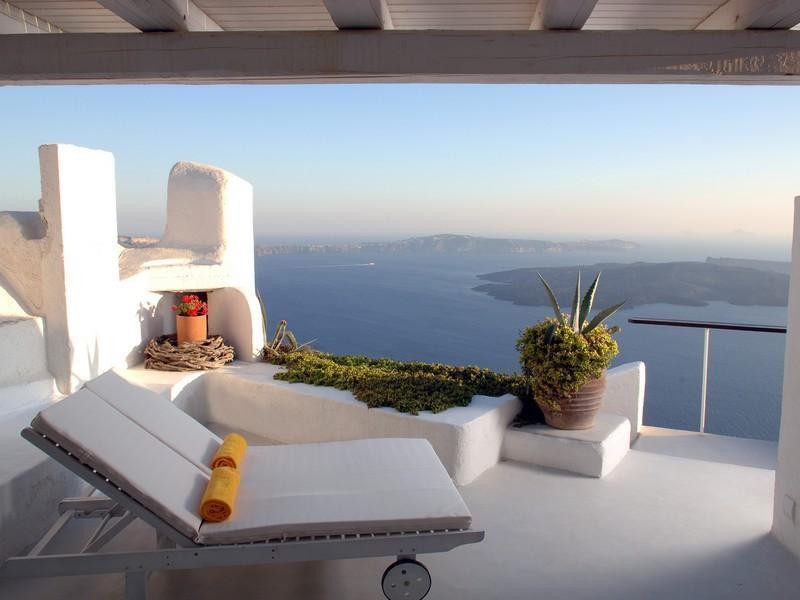 Case da sogno con vista al mar Egeo in vendita a Santorini (fotogallery)