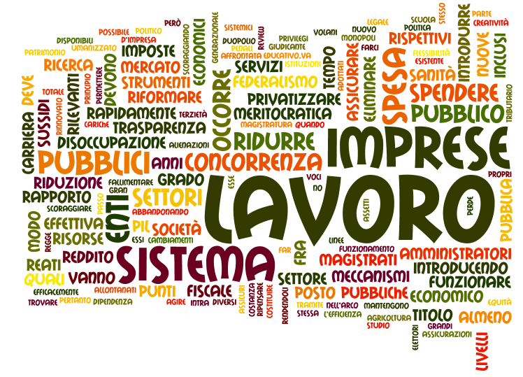 Il programma di fare per fermare il declino: un monumentale lavoro (infografica e pdf)
