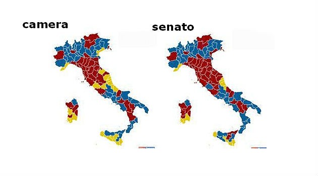 Risultati elezioni 2013: il pd conquista la camera ma non basta. Boom di grillo (diretta twitter)