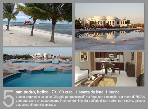 10 case da sogno in giro per il mondo che costano meno di 100.000 euro (fotogallery)