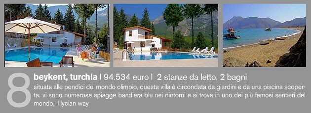10 case da sogno in giro per il mondo che costano meno di 100.000 euro (fotogallery)