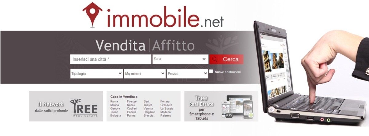 Si rafforza la presenza sul web di Tree Real Estate: è online immobile.net