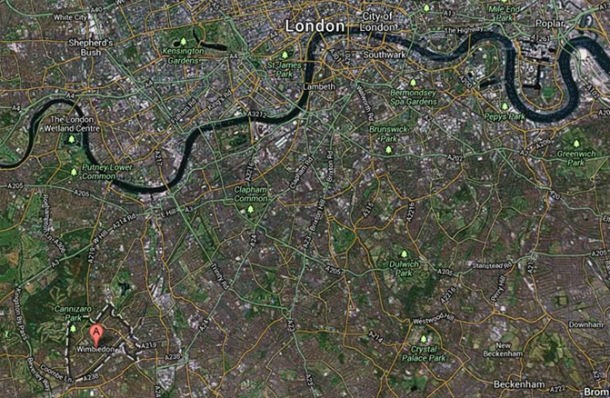 Wimbledon, tennis e case di lusso (fotogallery)