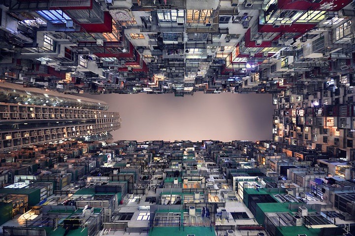 L'architettura verticale di hong kong. Immagini shock di vita quotidiana (fotogallery)