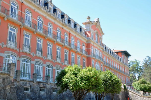 Il miglior hotel termale d'europa in un antico palazzo portoghese (fotogallery)