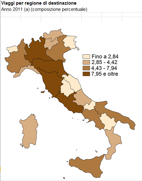 Immagine del giorno: l'Emilia Romagna è la regina delle ferie
