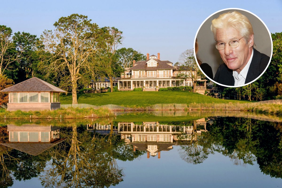 Richard Gere mette in vendita la sua villa negli Hamptons a 65 milioni di dollari (fotogallery)
