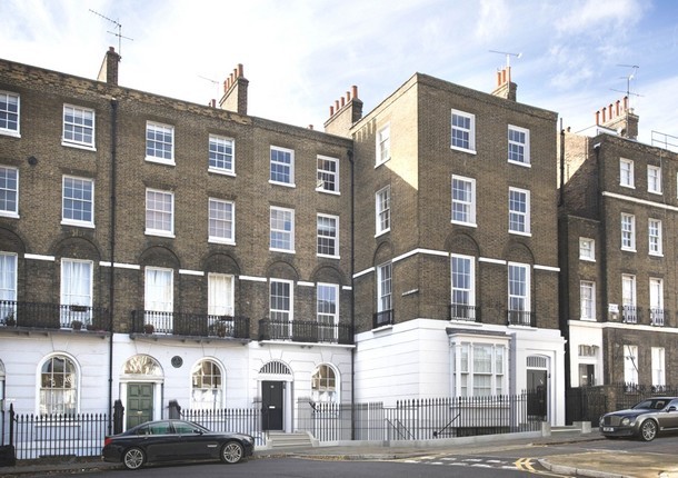 Il nuovo lussuoso volto di una vecchia casa in stile georgiano della londra più esclusiva (fotogallery)