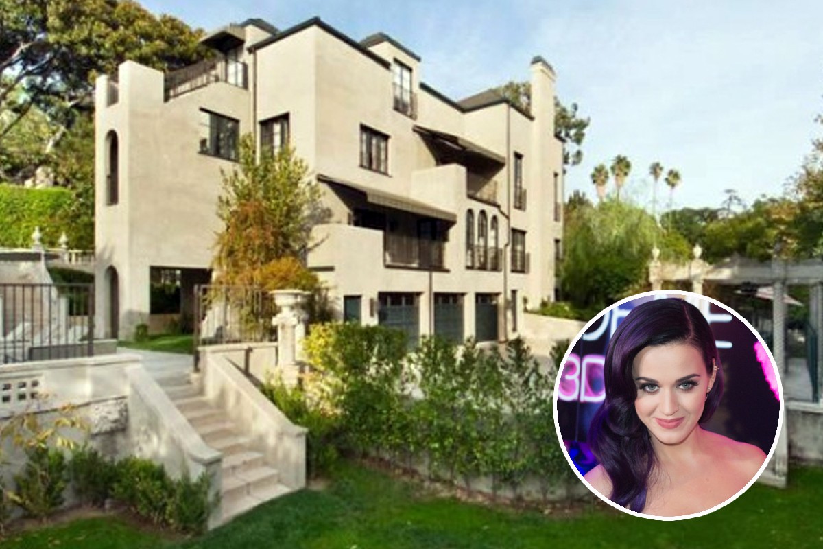 Katy Perry vende per 5,5 milioni di dollari la casa di Los Angeles acquistata con l'ex marito Russell Brand (fotogallery)