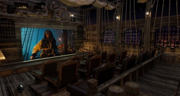 Le idee più stravaganti per realizzare una sala cinematografica in casa: dalla caverna di batman a una villa francese (foto e video)