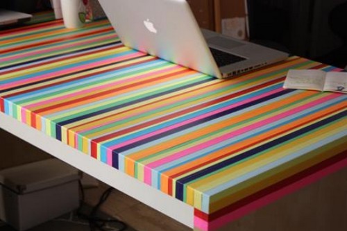 Come rinnovare l'arredamento della tua casa utilizzando nastri colorati e bottoni (foto)