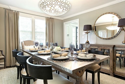 Come rendere una casa più versatile con il metallo martellato (foto)