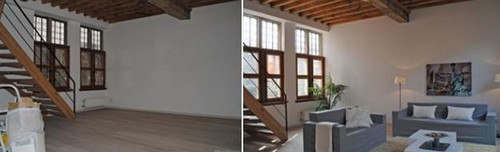 Il cartone, una soluzione creativa per vendere o affittare la vostra casa vuota (foto)