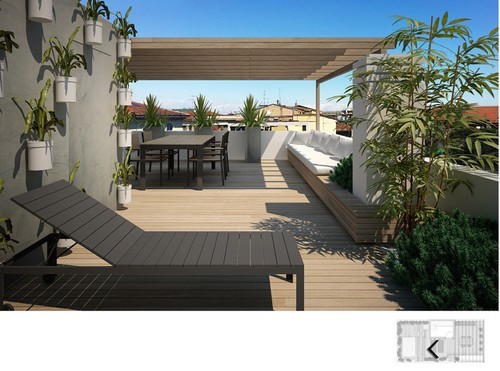 22 idee per realizzare una zona piscina in terrazzo (fotogallery)