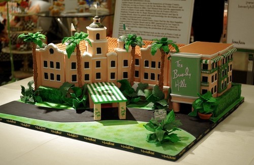 L'architettura più dolce: i luoghi simbolo di los angeles trasformati in torte (foto)