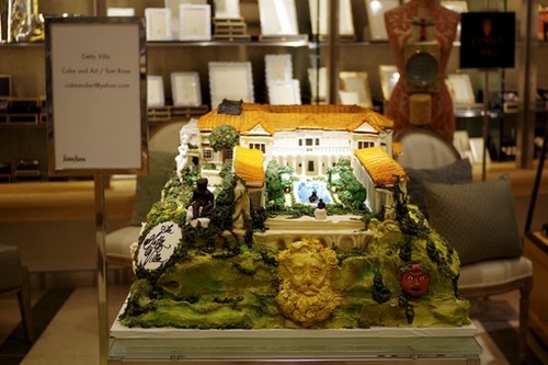 L'architettura più dolce: i luoghi simbolo di los angeles trasformati in torte (foto)