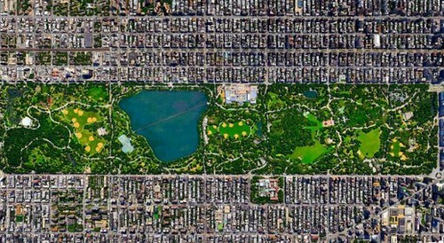 Tutto il mondo visto da un satellite: da new york a Venezia (fotogallery)