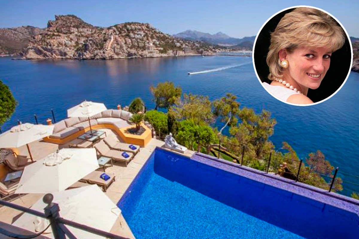 In vendita per 38 milioni di euro il lussuoso rifugio di "Lady D" a Maiorca (fotogallery)