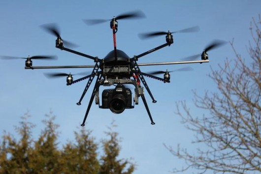 Octocoper, il drone aereo che ispeziona le parti inaccessibili di un edificio