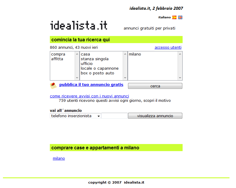 idealista.it taglia il prestigioso traguardo dei 500mila annunci