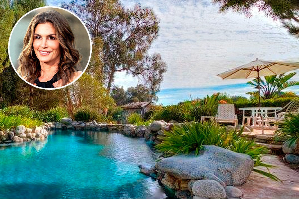 La casa di Malibu acquistata dalla celebre top model degli anni '90 Cindy Crawford 