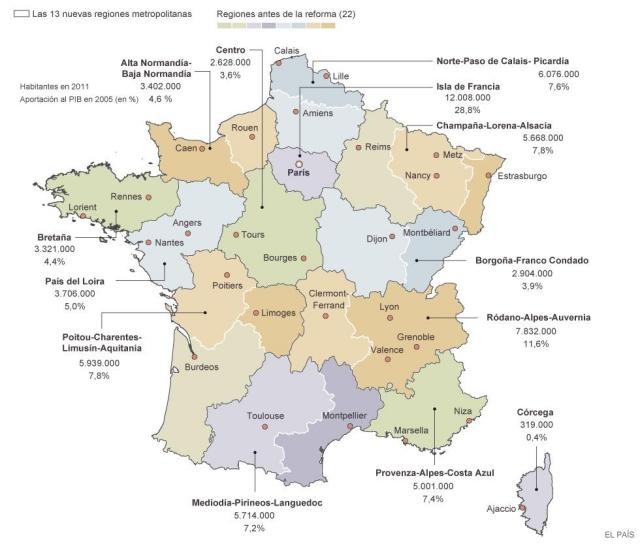 Immagine del giorno: così sarà la nuova francia