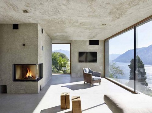 Un inno alla natura e all'architettura di fronte a un lago della svizzera (fotogallery)