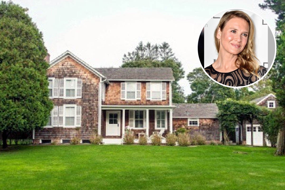 Renée Zellweger cambia look... e casa: l'attrice vende la villa negli Hamptons per 4,5 milioni di dollari (fotogallery)