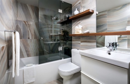 4 trucchi per avere un bagno di lusso senza spendere una fortuna (fotogallery)