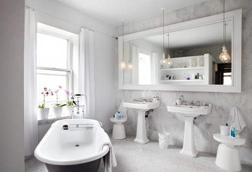 4 trucchi per avere un bagno di lusso senza spendere una fortuna (fotogallery)