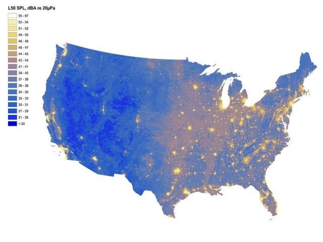 Immagine del giorno: qual è il luogo più silenzioso degli stati uniti?