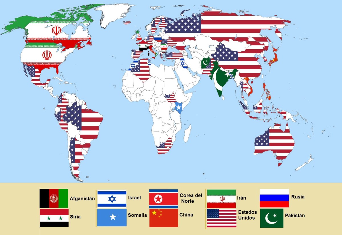 Immagine del giorno: qual è lo stato più temuto da ogni paese?