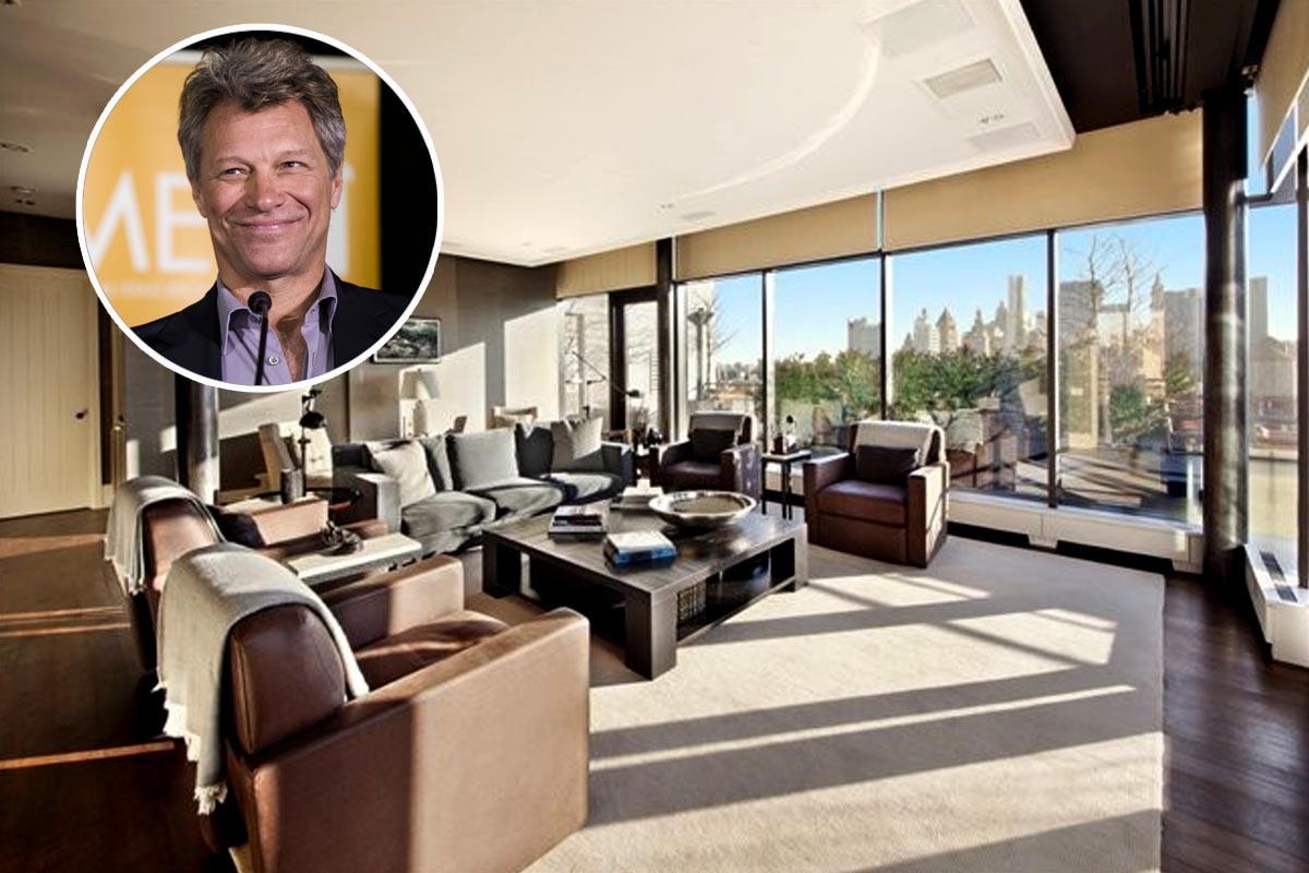 Jon Bon Jovi ha venduto il suo lussuoso appartamento di Manhattan con uno sconto del 10% (fotogallery)