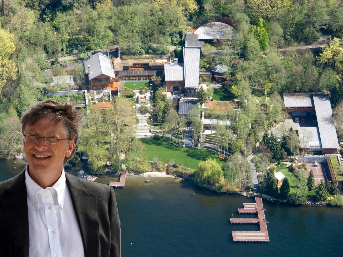Un'occhiata al patrimonio immobiliare di Bill Gates, l'uomo più ricco del mondo
