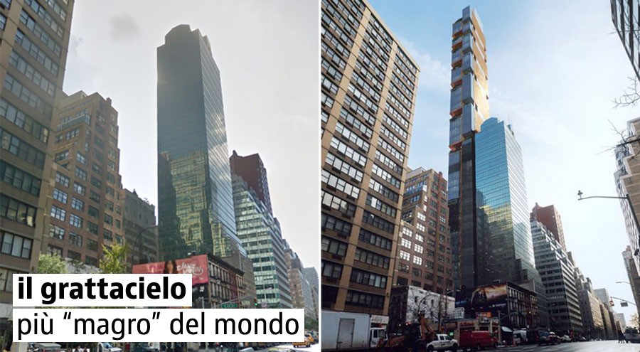 Il grattacielo più stretto del mondo avrà una larghezza di 14,3 metri (fotogallery)